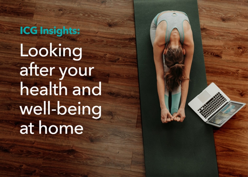 Looking after your health and well-being at home